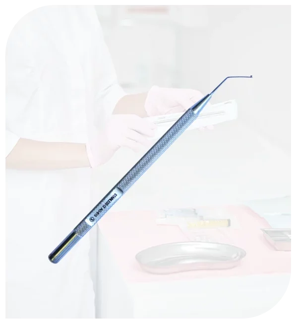 Ophthalmologischer Manipulator als steriles Einweginstrument